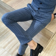 Men Dress Pants Casual Slim Fit