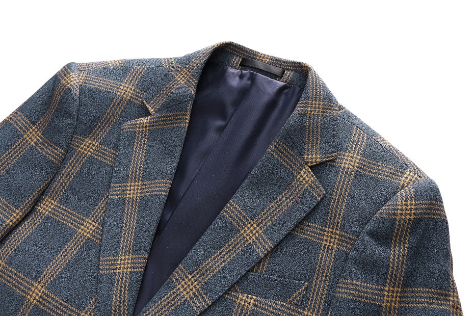 Men Business Slim Suits Sets