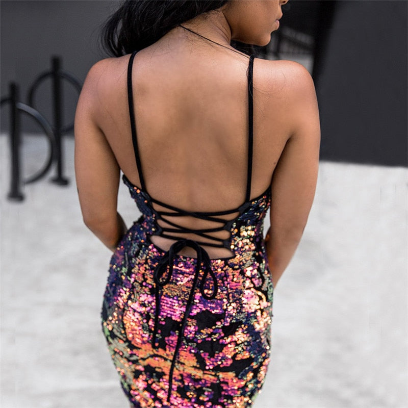Sequins Bodycon Dress