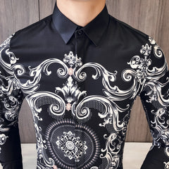 Men In Black Shirt