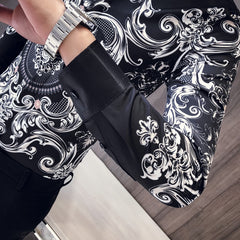 Men In Black Shirt