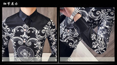 Men In Black Shirt