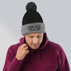UpscaleBallR Pom-Pom Beanie