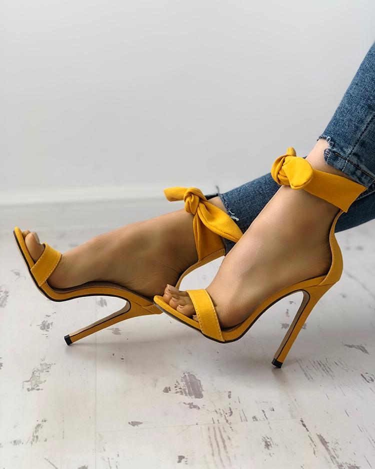 Suede High Heel Shoes